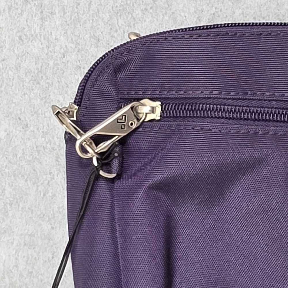 Travelon Anti-Theft Classic Convertible Crossbody & Waist Pack - Purple - Picture 3 of 9